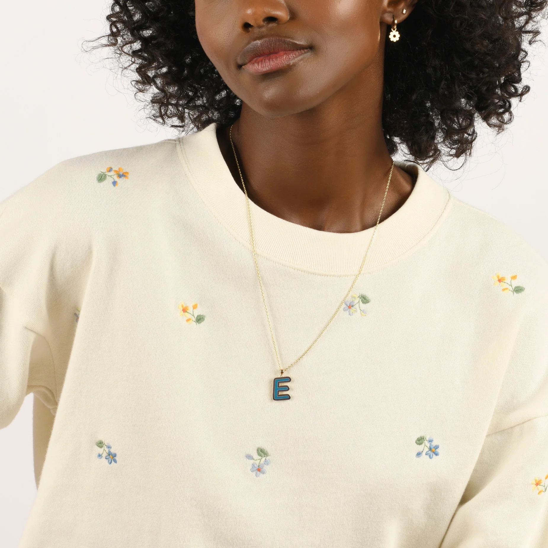 Fridge Magnet Initial Pendant | Ariel Gordon Jewelry