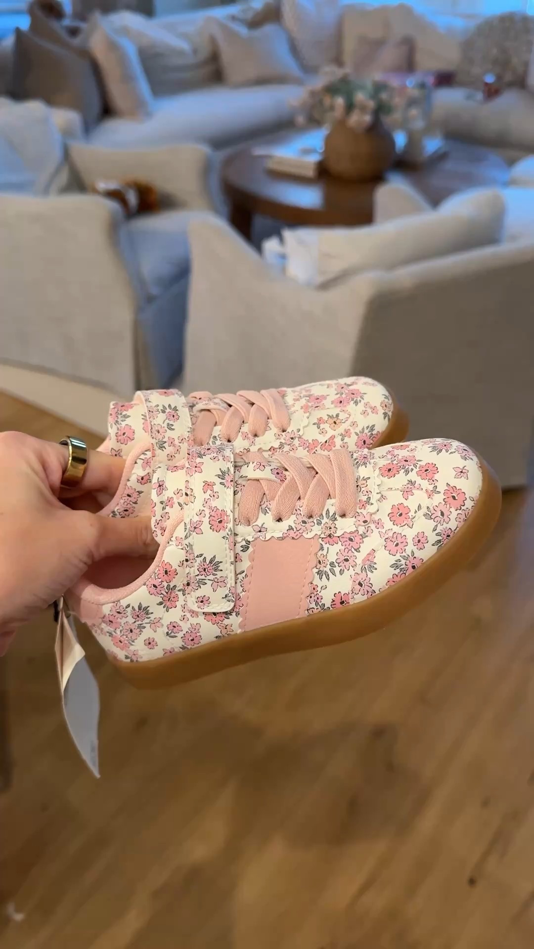 Cutest toddler sneakers!! These will definitely sell out! 🩷

#toddlerfinds #toddlerfashion 

#LTKBaby #LTKmomlife #LTKKids