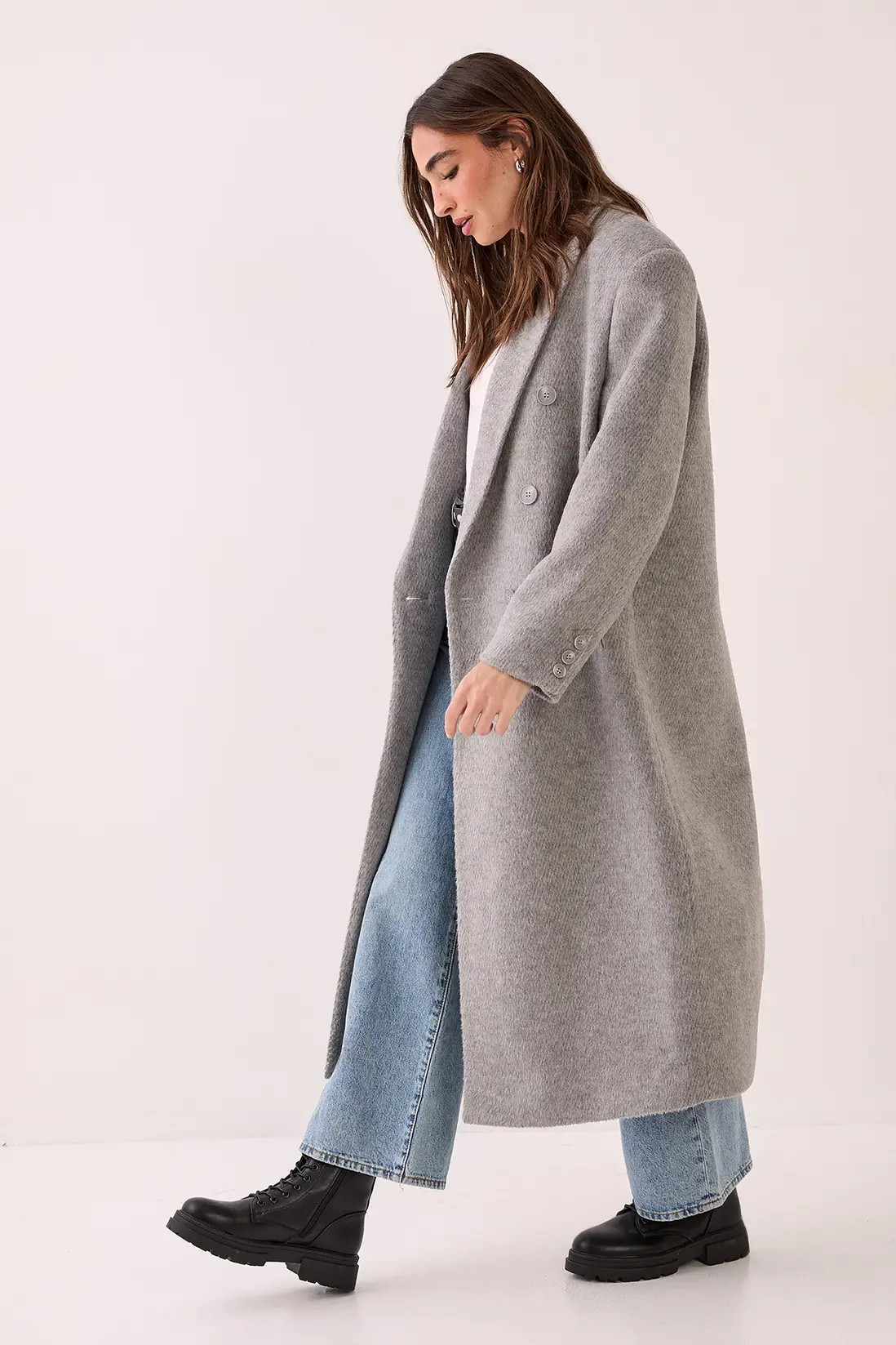 Double Breasted Smart Coat | Nasty Gal US