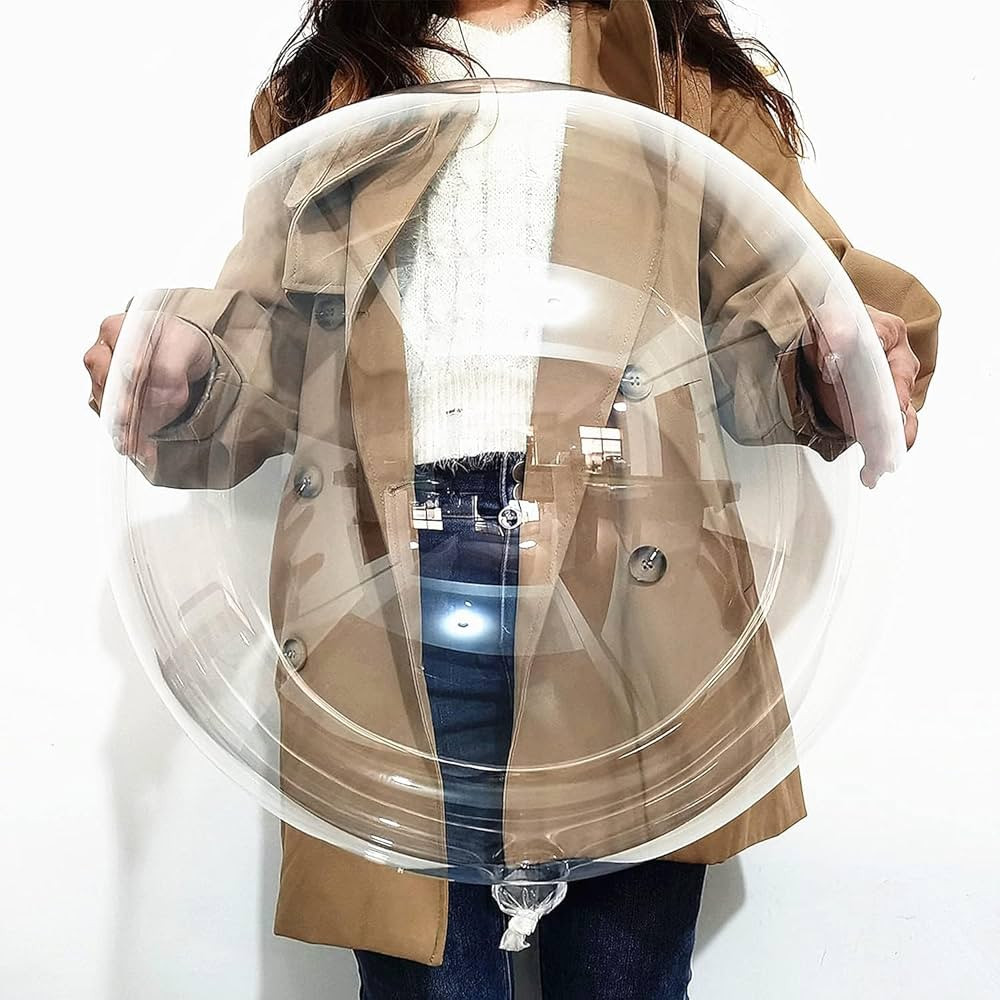 Bobo Balloons 25 Packs, 24 Inch Helium Style Transparent Bubble Bobo Balloons for LED Light Up Ba... | Amazon (US)