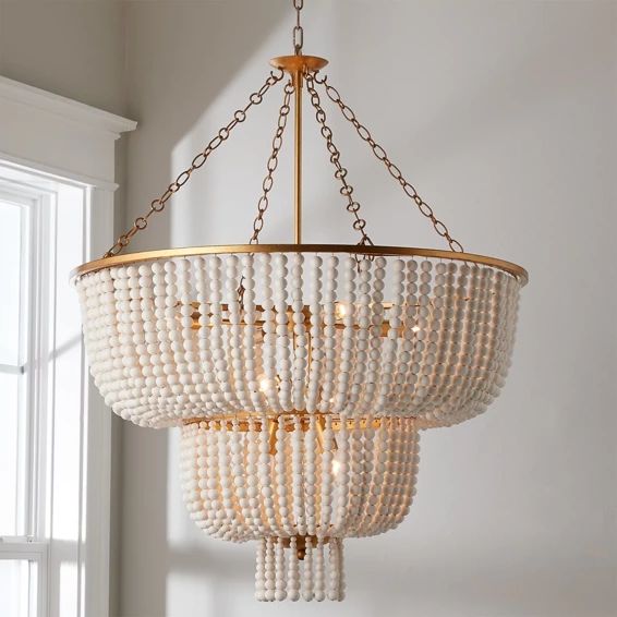 Beaded Kona Tiered Chandelier | Shades of Light