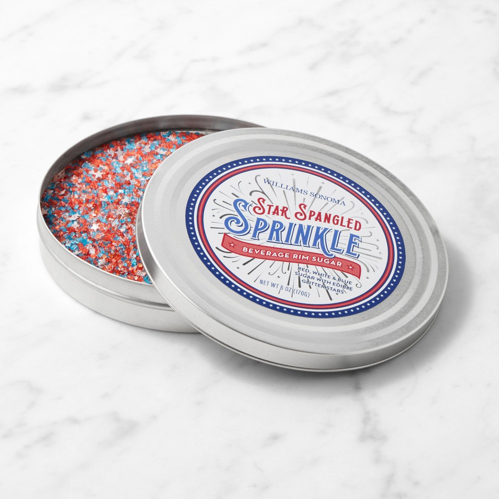 Williams Sonoma Star Spangled Sprinkle Rimming Sugar | Williams-Sonoma