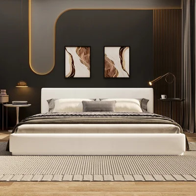 Luxurious King Size Upholstered Bed | Wayfair North America
