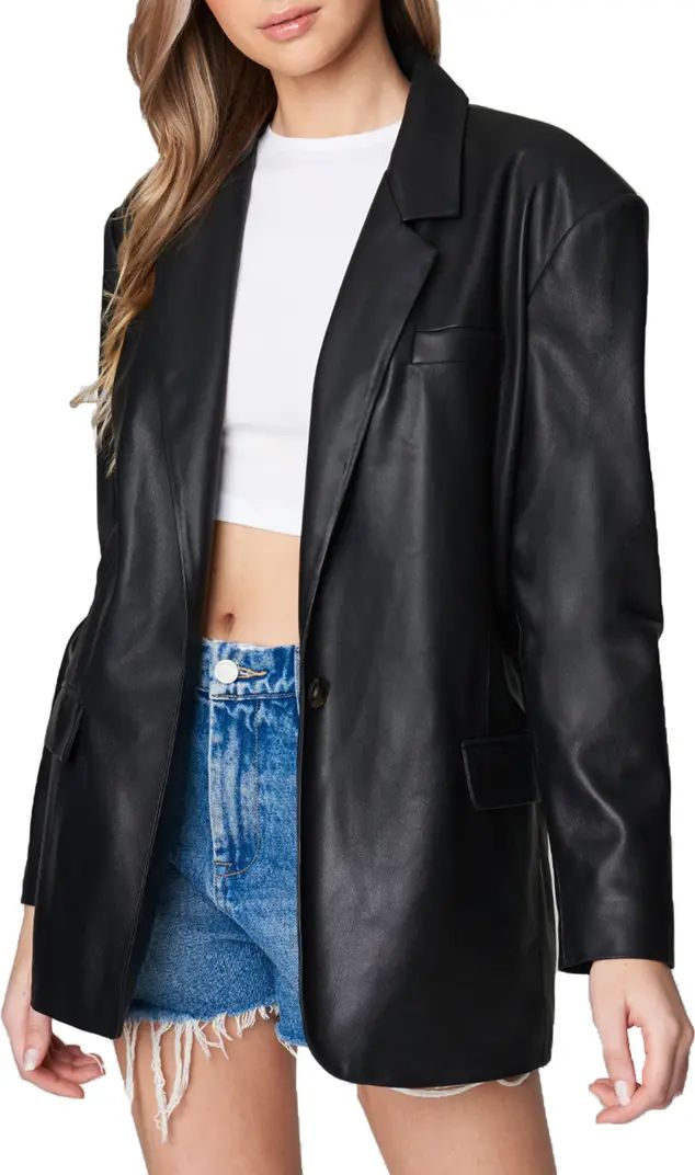 BLANKNYC Faux Leather Blazer | Nordstrom | Nordstrom