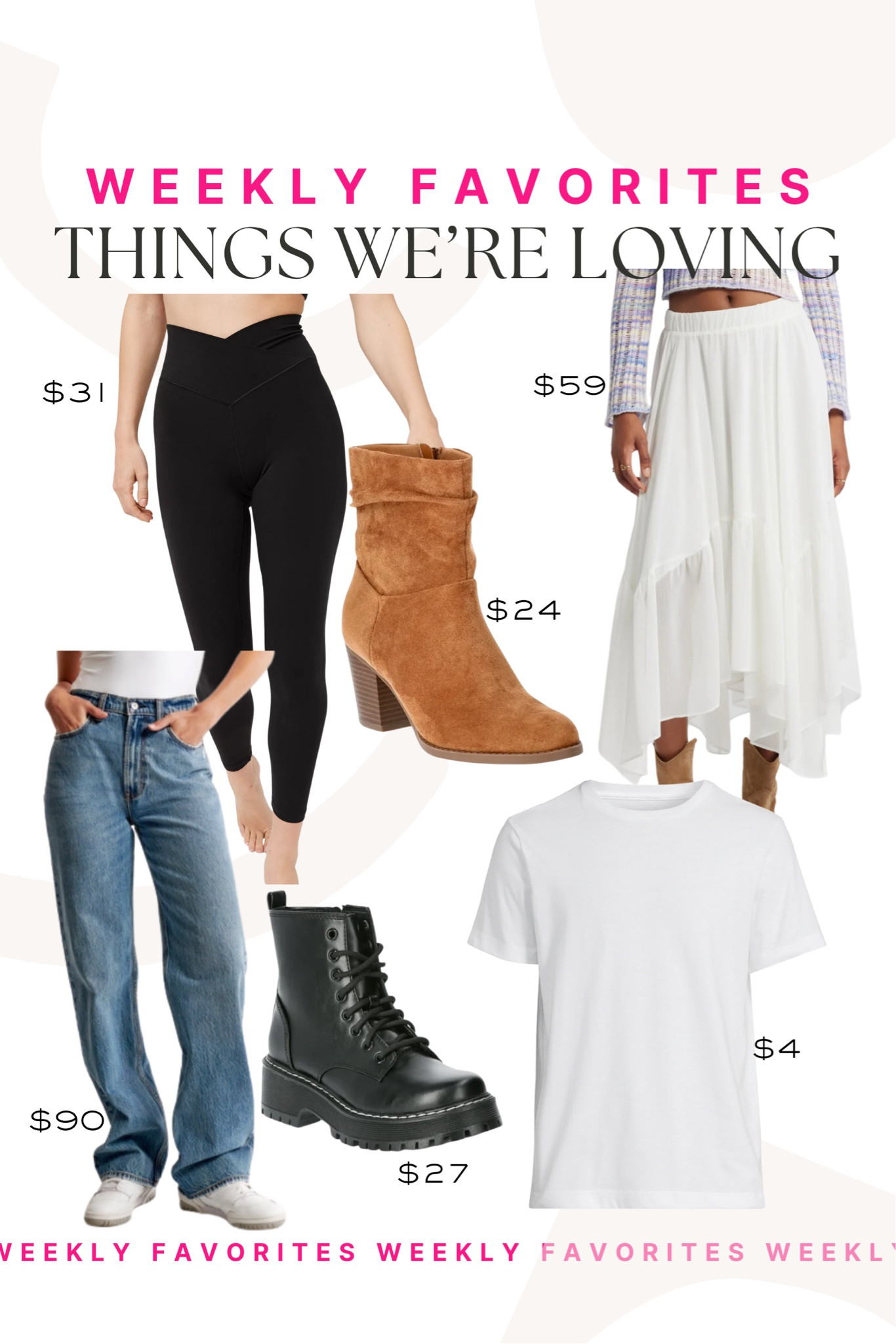 This week’s favorites include my favorite leggings! They’re on sale for $30 right now so grab ‘em while you can!


Weekly favorites, top sellers, affordable fall outfits 

#LTKFindsUnder50 #LTKFindsUnder100 #LTKStyleTip