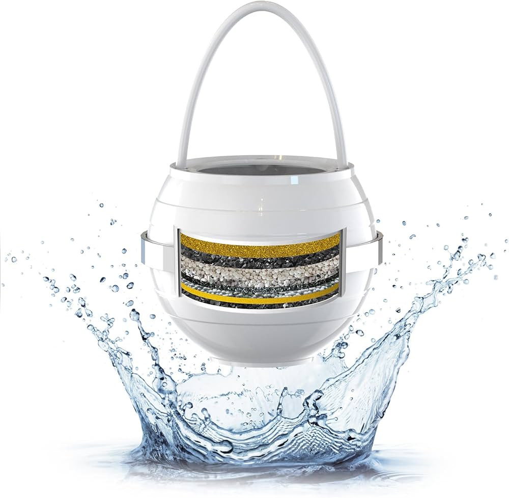 Bath Ball Bathtub Water Filter for Tub with Overflow,2,500 Gallons of Filtration,8 Stages Bath Fi... | Amazon (US)