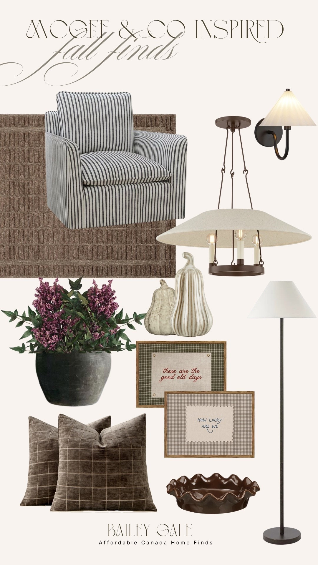 McGee & Co inspired fall finds for less! Canada home finds. Modern organic

#LTKcanada #LTKfall