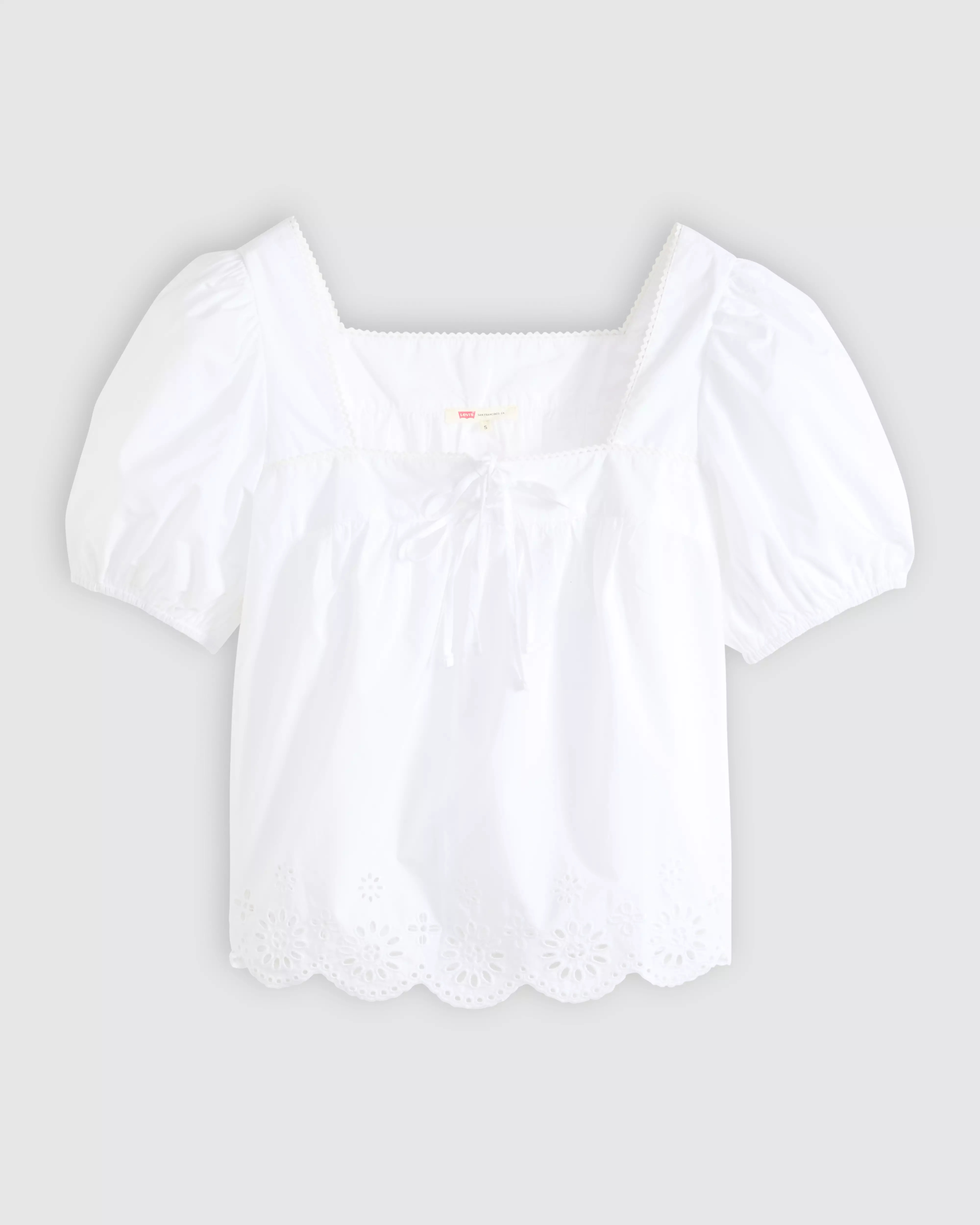 Darling Short-sleeve Cutwork Blouse | Levi's US