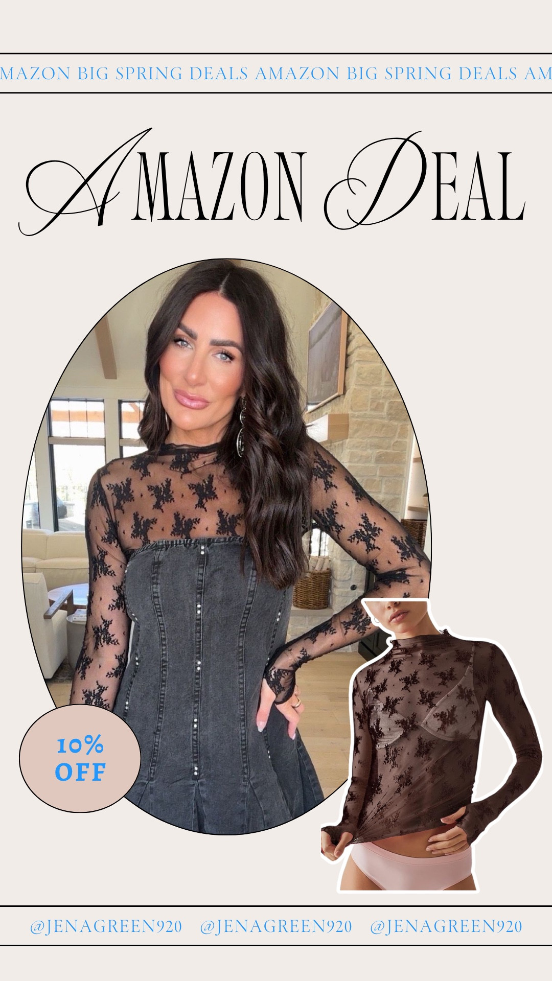 Amazon Prime Big Spring Sale | Spring Deals | Sheer Top | Tops 

#LTKootd #LTKSaleAlert #LTKgrwm