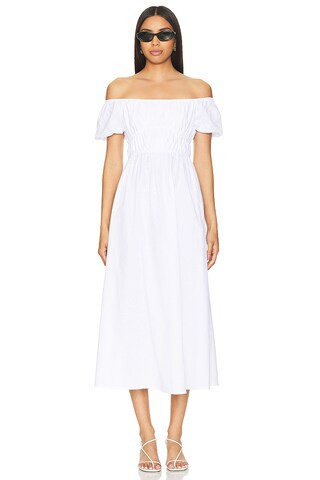 SNDYS Sofia Maxi Dress in White from Revolve.com | Revolve Clothing (Global)