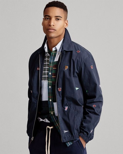 Bayport Cotton Windbreaker The Iconic Cricket Sweater Relaxed Fit Pleated Chino Marlow Cordovan Tass | Ralph Lauren (US)