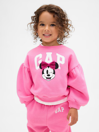 Gap × Disney Baby & Toddler VintageSoft Logo Bubble Sweatshirt | Gap (US)