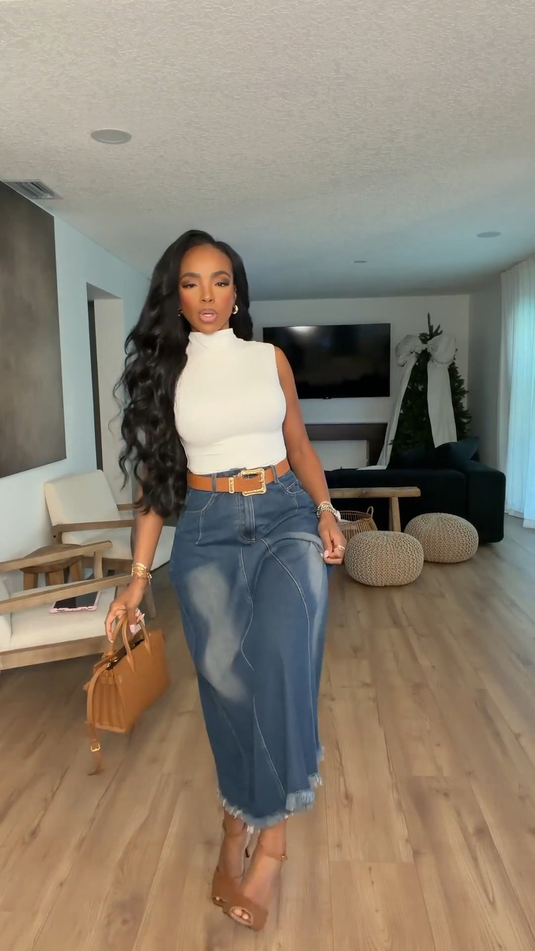 Scroll to shop! ✨ Everything from this look is linked below. 👇🏽    

Wearing: Size Small | 5’4” | 140 lbs  

📲   Download the FREE LTK app & follow me (@kirasfashionfinds) to shop all my daily finds.  #LTKootd #LTKPetite #LTKU