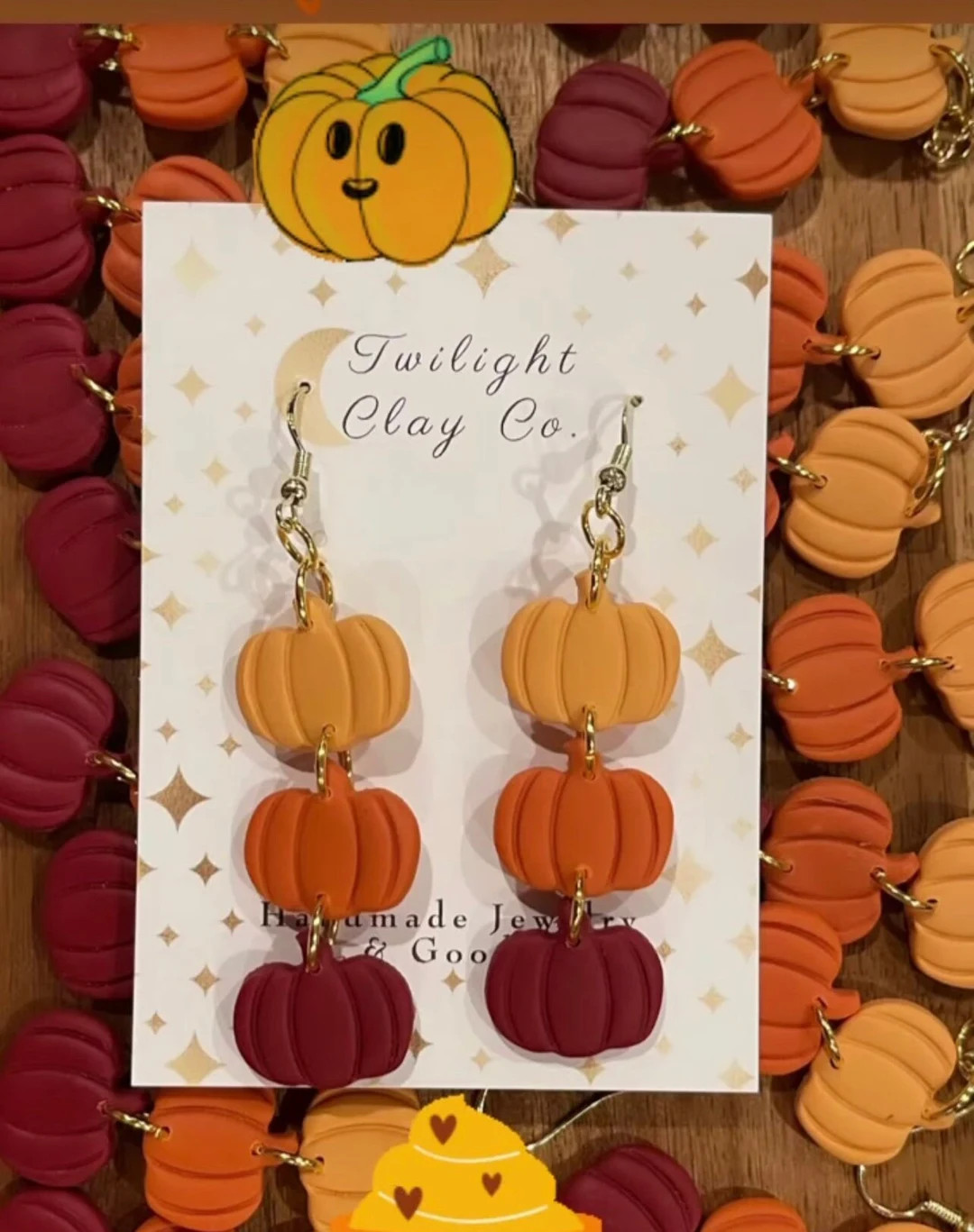 Pumpkin Earrings Autumn Thanksgiving | Etsy (US)