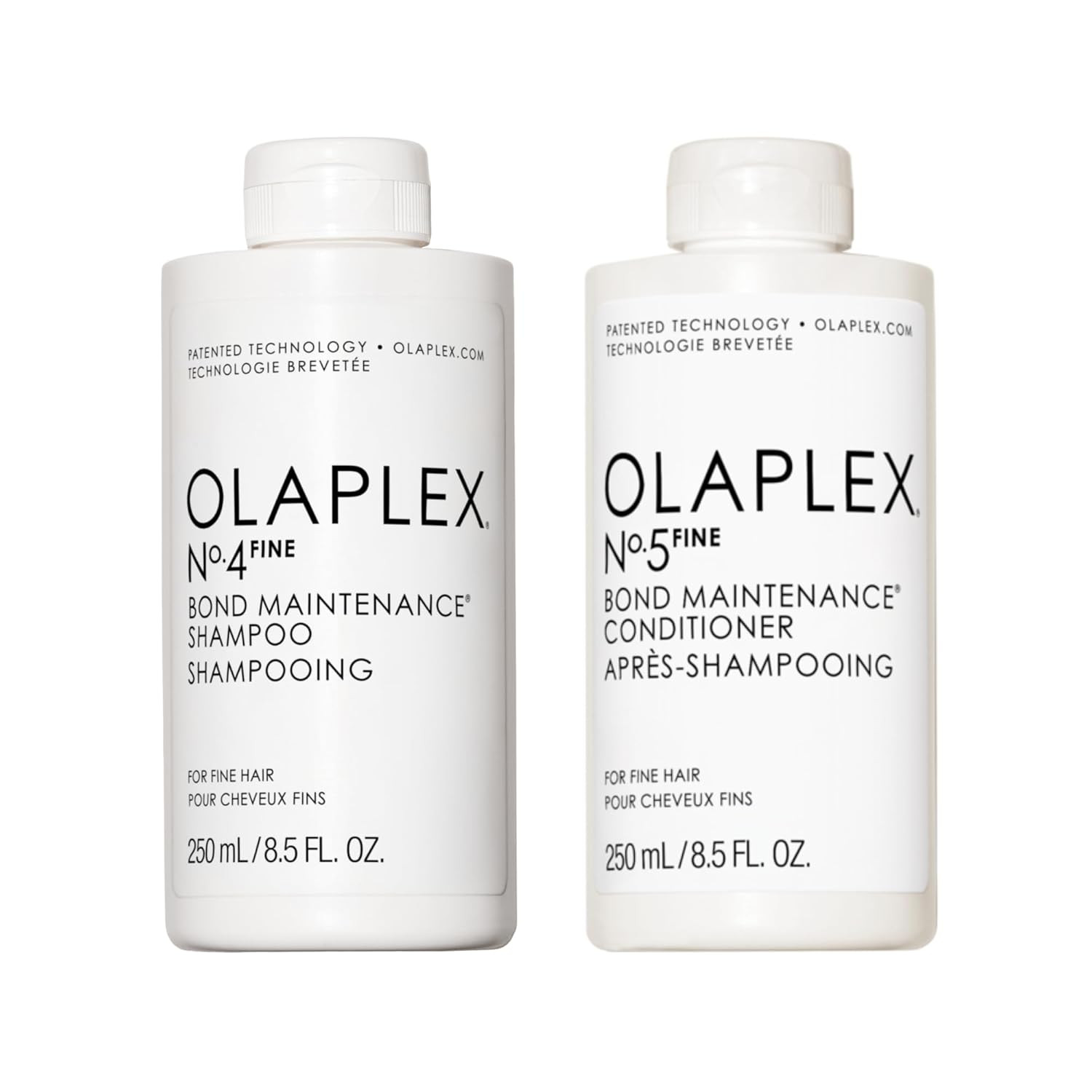 Bundle of Olaplex No.4FINE Bond Maintenance® Shampoo, Ultra-light(8.5 Fl Oz) + Olaplex Nº.5FINE Bond Maintenance® Conditioner (8.5 Fl Oz) | Amazon (US)