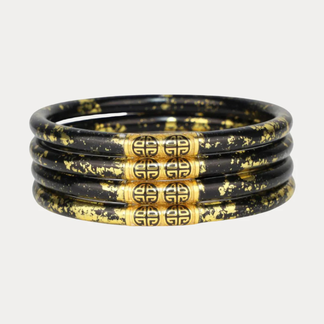 KOI Noir All Weather Bangles® (AWB®) - Set of 4 | BuDhaGirl