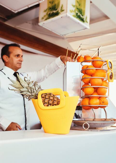 Minitas met geometrisch ontwerp en logo -  Dames | Mango Nederland | MANGO (NL)