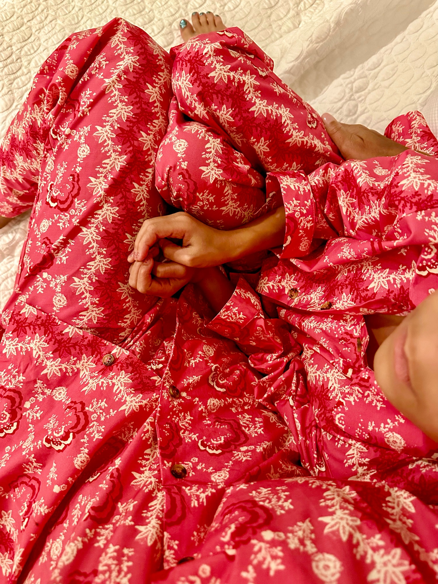 Mommy and mini pajamas. Perfect for vday ❤️❤️

#LTKfamily #LTKSeasonal