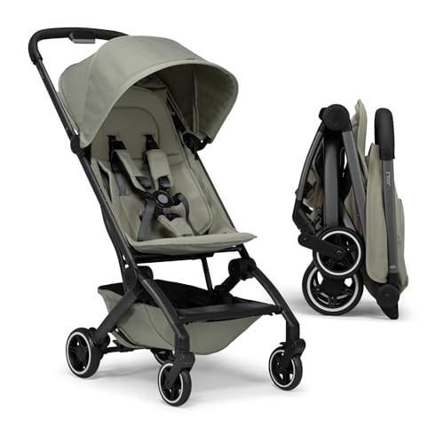 Joolz AER+ Lightweight & Compact Travel Stroller - Portable One-Hand Fold Design - Ergonomic Seat for Infant & Toddler (up to 50 lb) - XXL Sun Hood - Stroller for Airplane -Travel Pouch- Sage Green | Amazon (US)