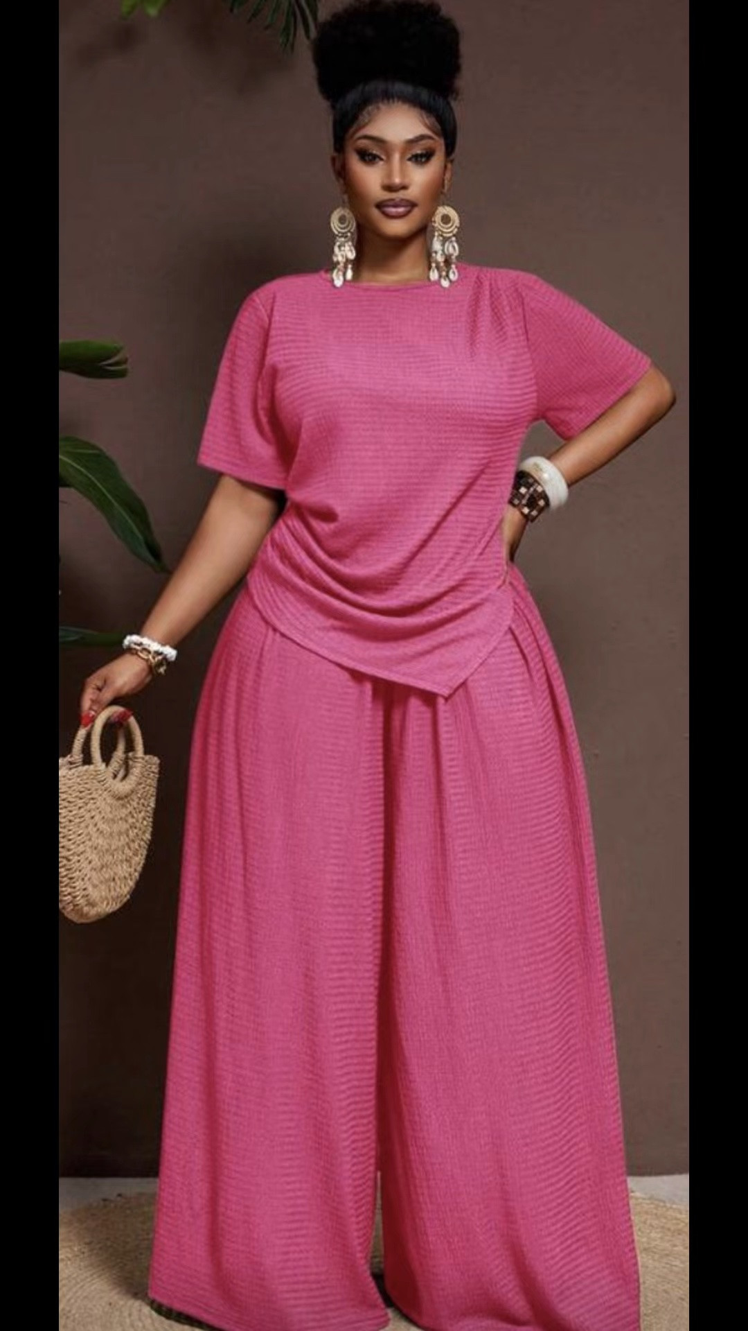 Affordable fashion is my favorite kind of fashion! 💕 This pink set is comfortable, flattering, and perfect for everything from brunch to church.

#LTKOver40 #LTKPlusSize