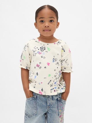 Gap × Disney Baby & Toddler Ruffle-Sleeve T-Shirt | Gap | Gap (US)
