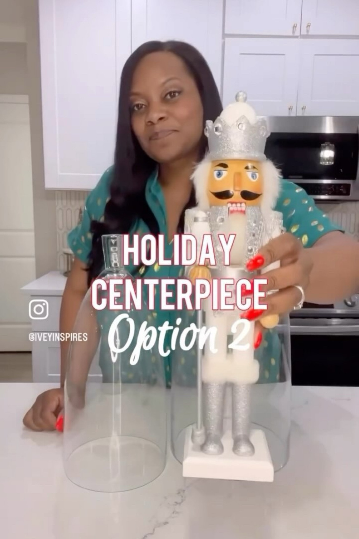 Hey, love bugs! I thought I’d share a couple of holiday centerpiece options and a couple of tips below.
- Have fun with color schemes you may not typically use
- Use epson salt as fake snow
- fill vases with miniature figurines and ornaments 
- Use the rule of 3
- Incorporate candles for added ambiance 
- Use these designs on your kitchen island, dining room table, console tables, etc.

BTW… These vases are linked in my bio.

#christmas #christmasdecor #christmasdesign #glamdecor #glamchristmas #diychristmas #diychristmasdecor #christmasdiy #christmascenterpiece #holidaydecor