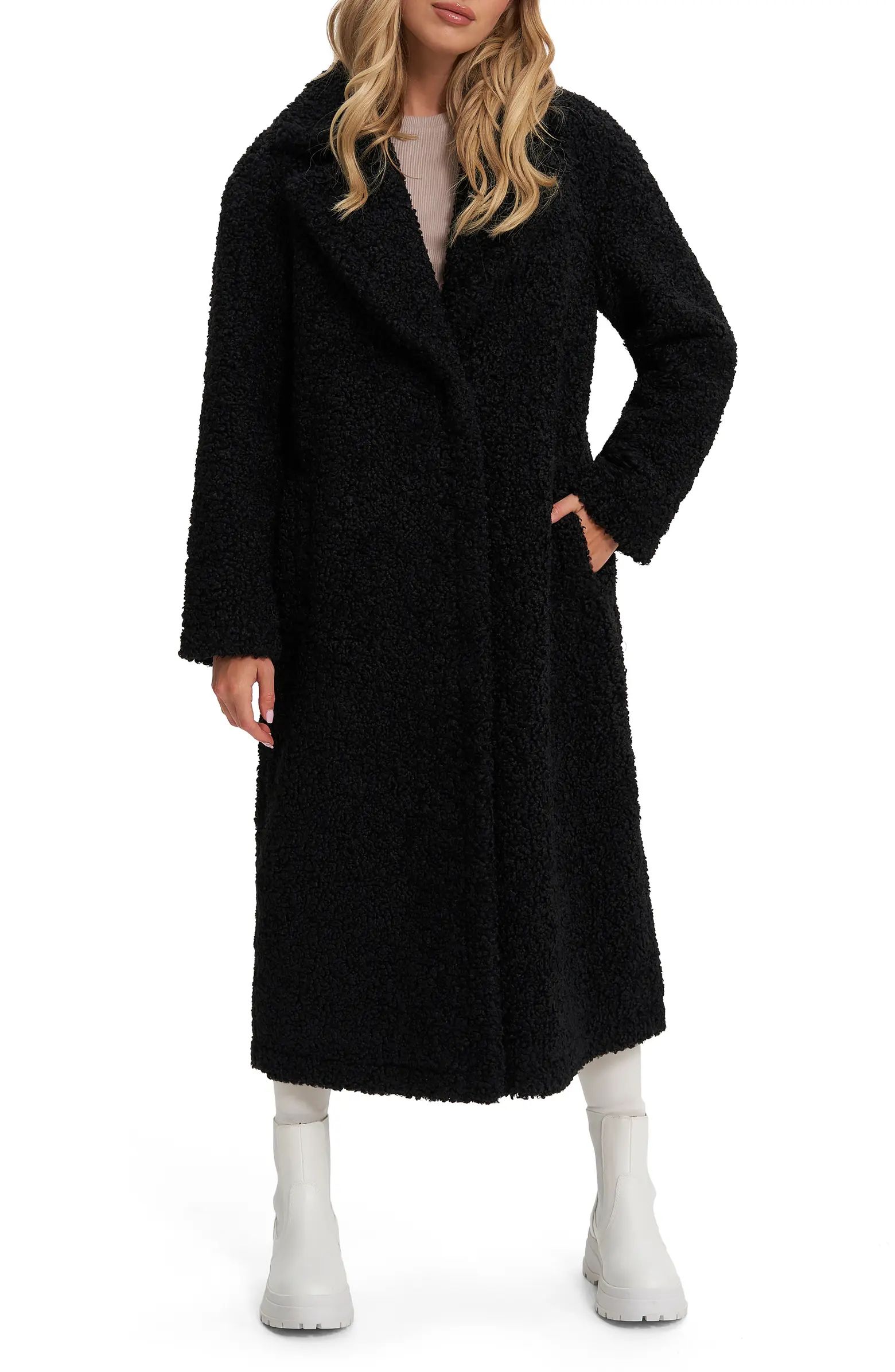 Franny Faux Shearling Coat | Nordstrom Rack