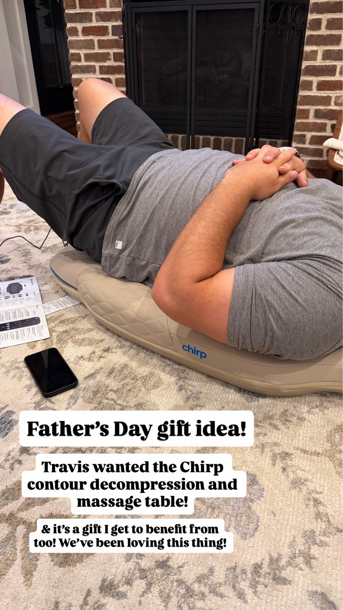 @gochirp #ad #sponsored great Father’s Day gift idea!!! 👏

#LTKdayinmylife #LTKfitnessgoals #LTKMens