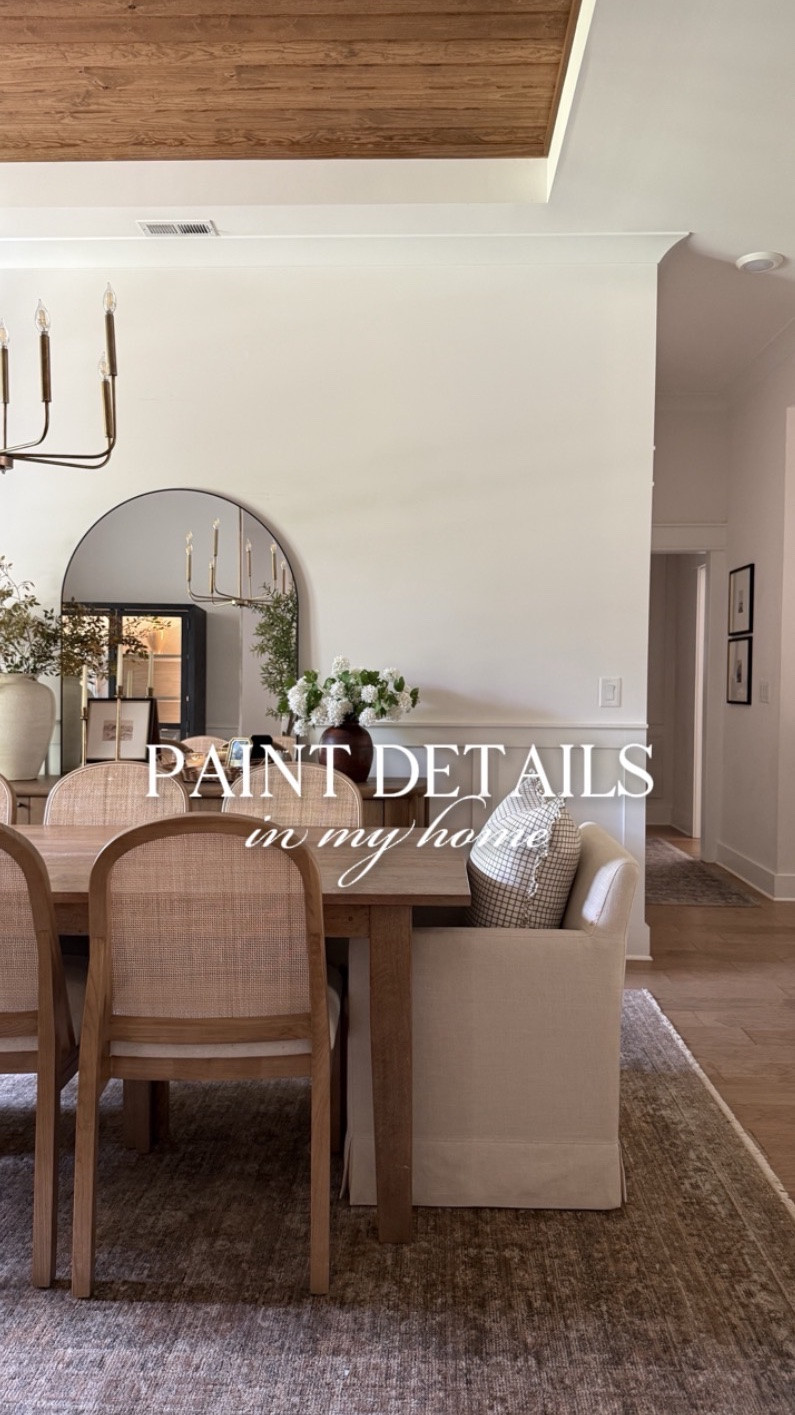 One to save for later! 🤍 When we built our home I tested so many white paints before landing with this one. We have Sherwin Williams Snowbound walls paired with Sherwin Williams Extra White trim all throughout our home except for our girls bedroom and our guest bath. I still love it to this day and would do it all over again for the cozy warmth it gives our walls! 🥰