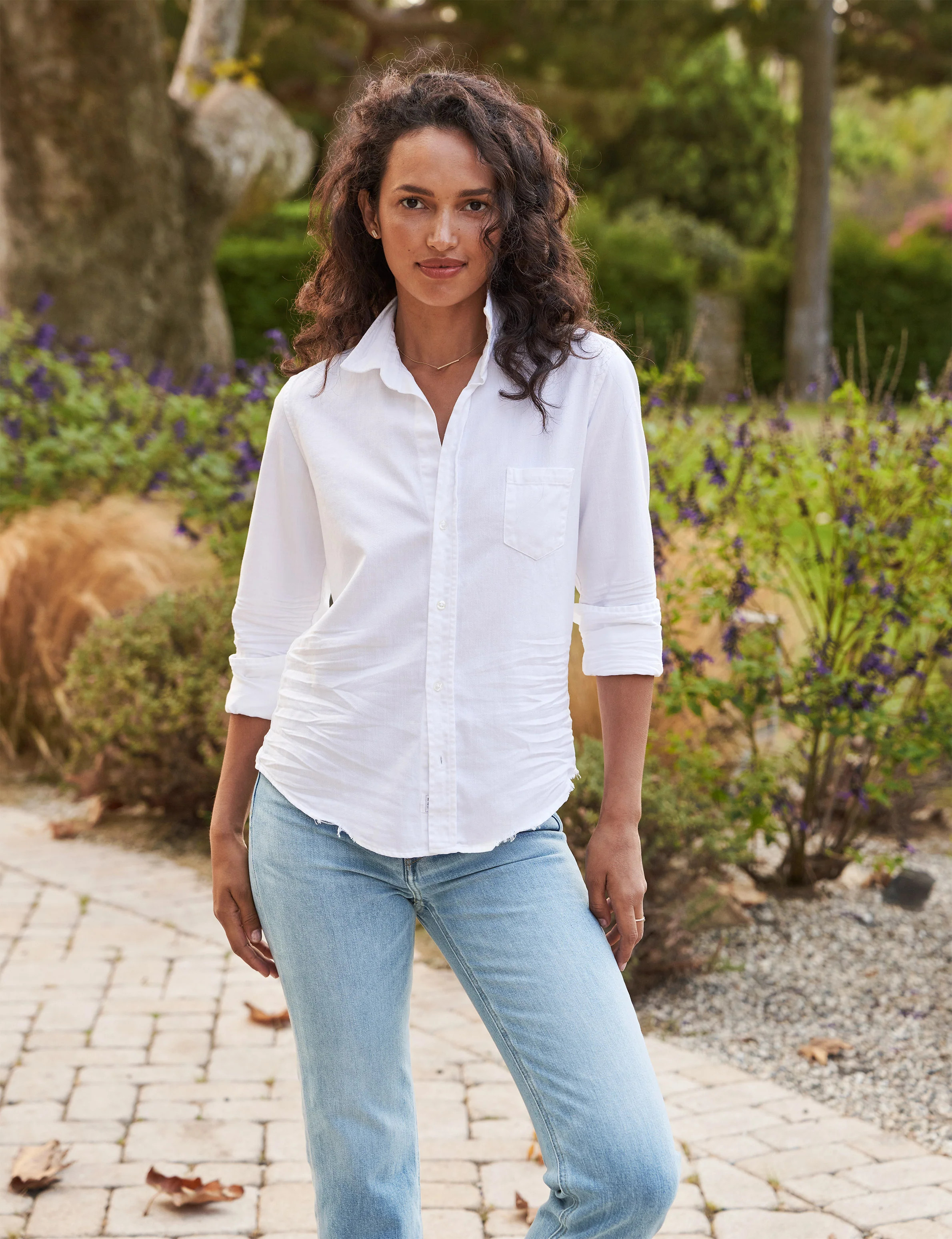 BARRY White, Famous Denim | Frank & Eileen