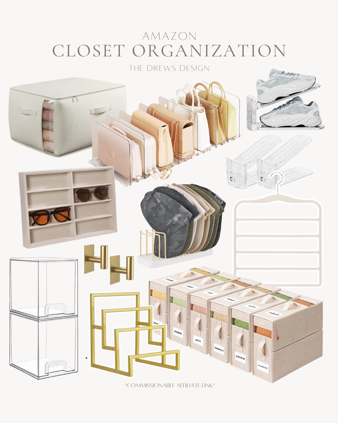 Closet organization must haves for the new year! 

Home refresh, closet organization, home organization, storage solutions 

#LTKFindsUnder50 #LTKFindsUnder100 #LTKHome