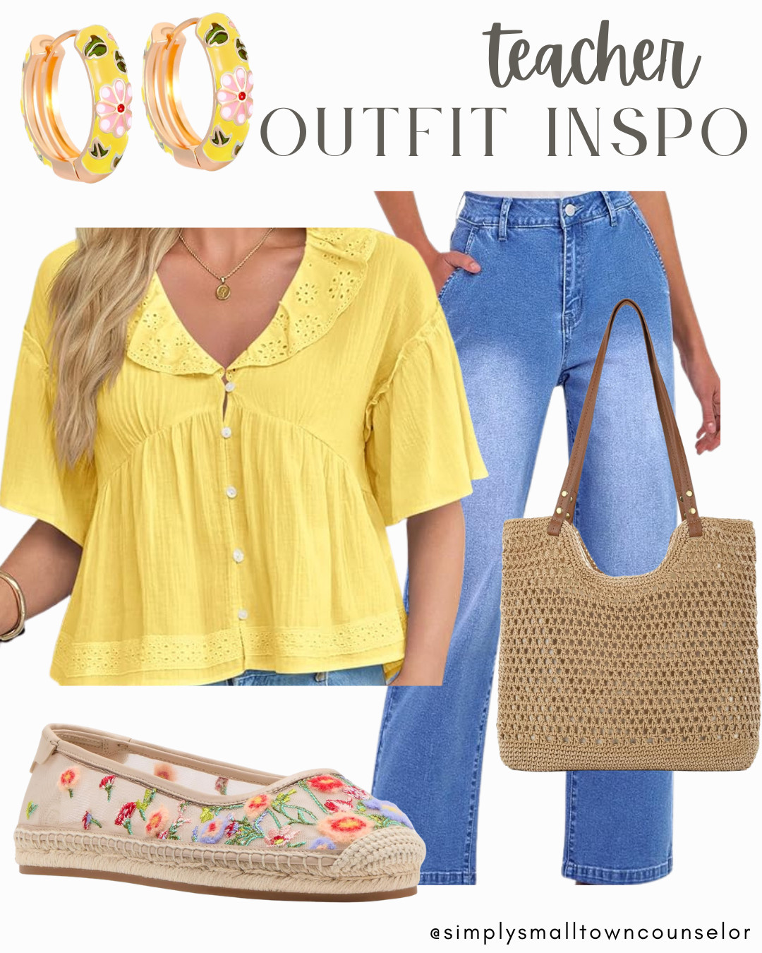 Spring teacher outfit inspo!  

 

#LTKootd #LTKMidsize #LTKWorkwear