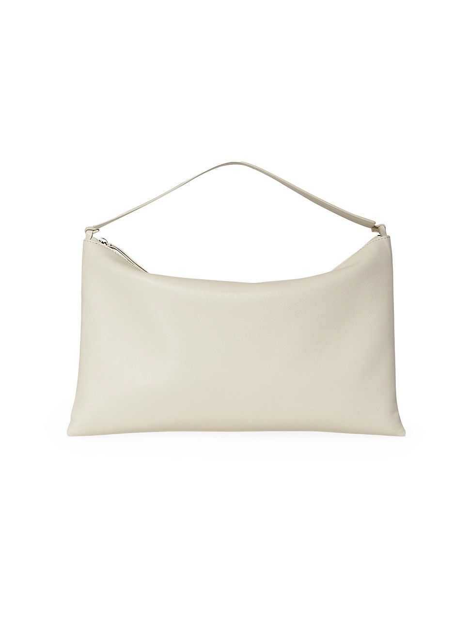 Women's Emy Leather Shoulder Bag - Ivory | Saks Fifth Avenue