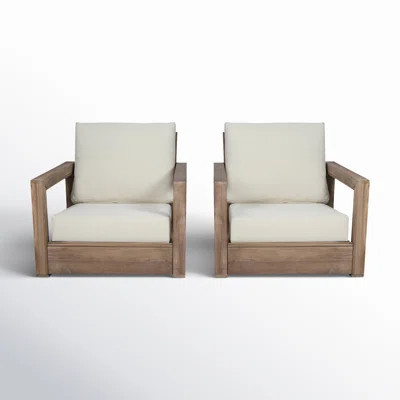 Donnie Patio Chair with Cushions | Wayfair North America