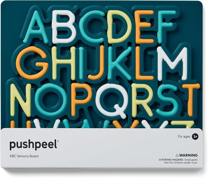 Pushpeel Advanced ABC Tracing Puzzle Board (Best for Ages 4+) \u2013 Silicone Learning Toy for Pr... | Amazon (US)