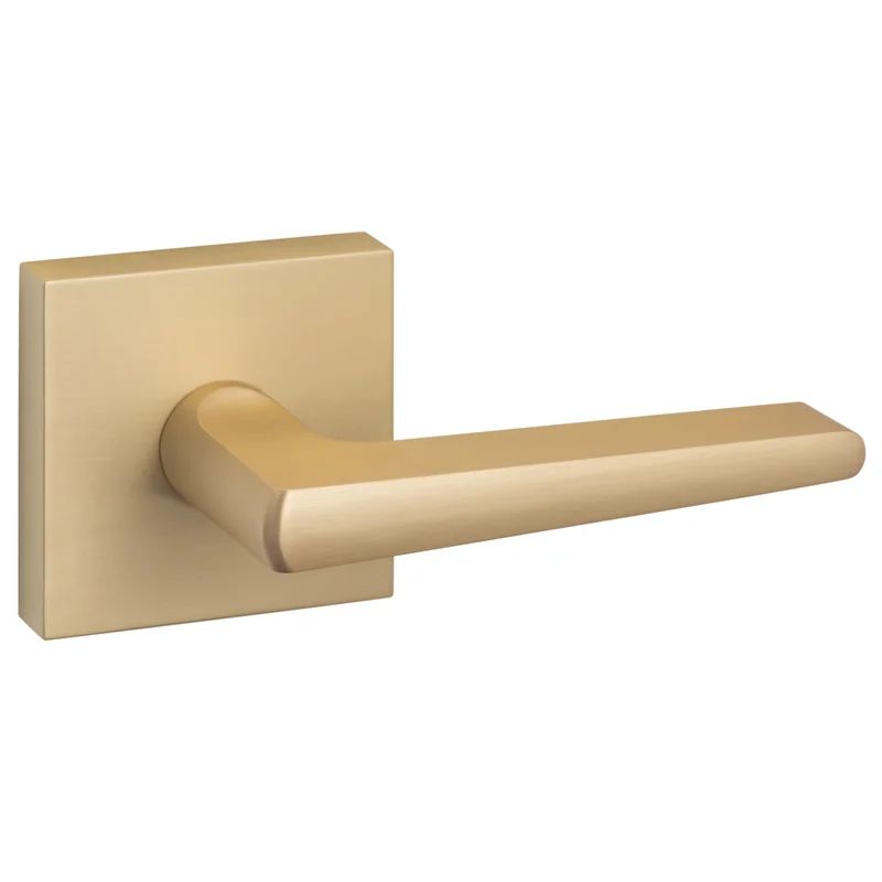 Pavo Passage Door Lever with Square Rosette | Wayfair North America