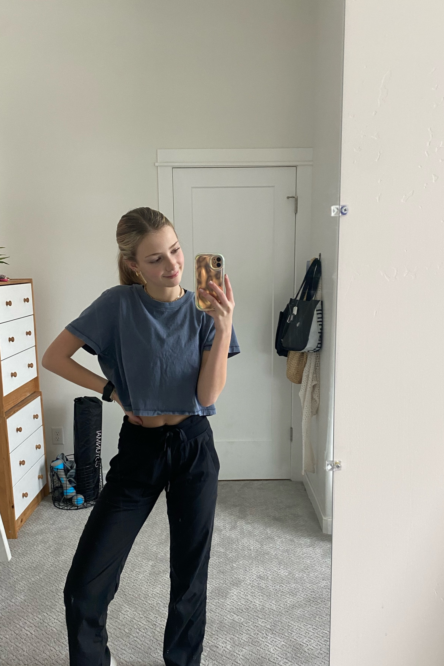 Dance studio pants paired with cropped tee for practice 

#LTKstyletip #LTKsalealert #LTKU