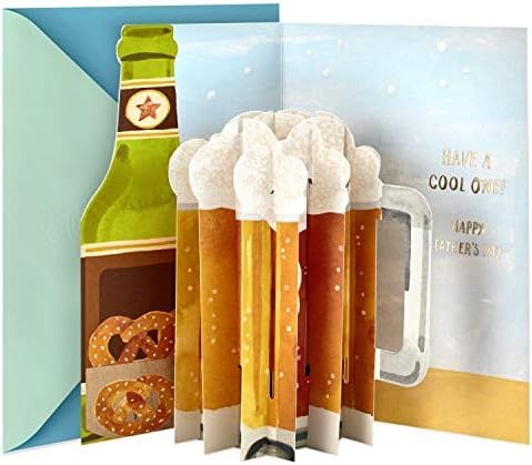 Hallmark Paper Wonder Pop Up Fathers Day Card (Beer) | Amazon (US)