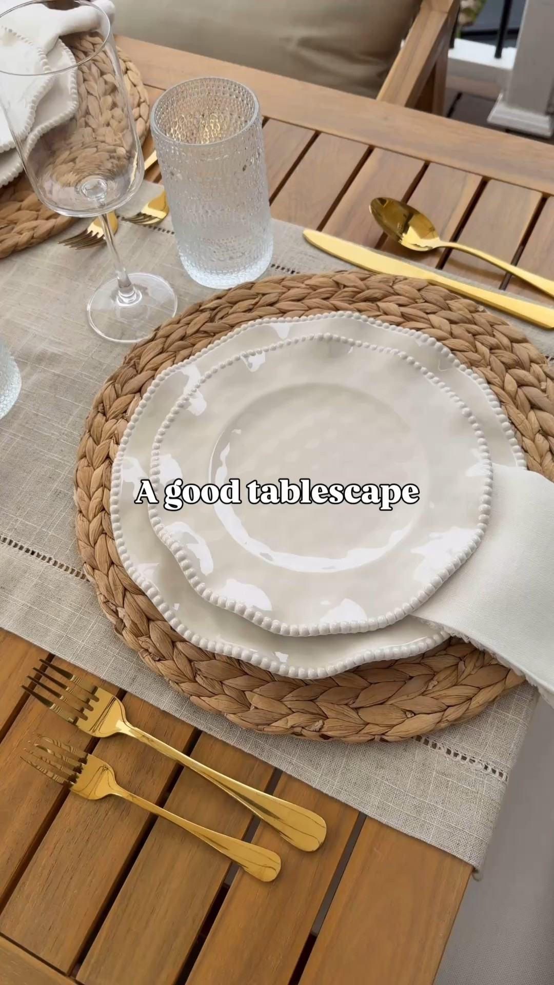 Outdoor tablescape for spring and summer hosting

Outdoor hosting, table decor, spring hosting, table set, spring table 

#LTKSeasonal #LTKMothersDay #LTKHome