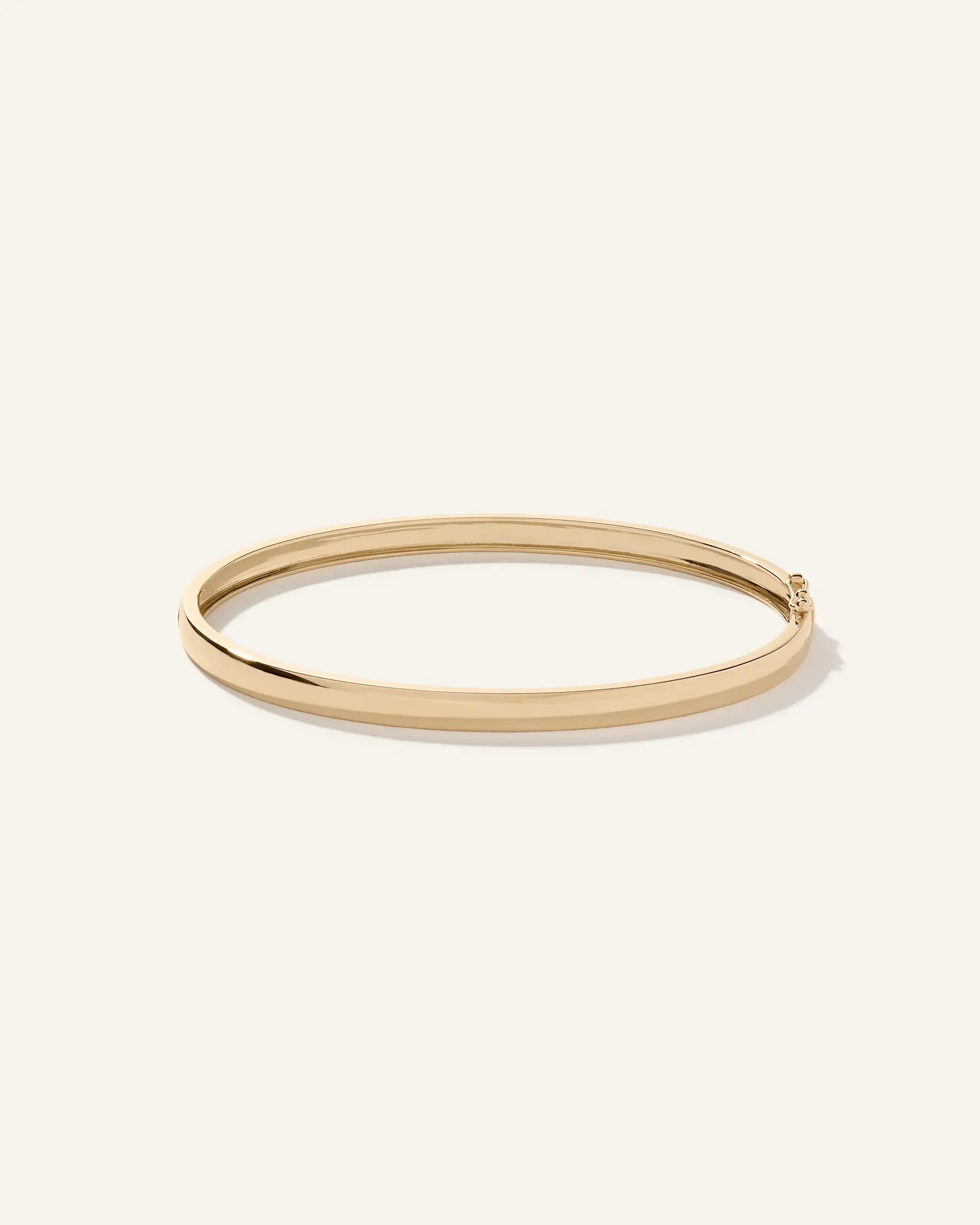 14K Gold Bold Bangle in Yellow Gold | Quince
