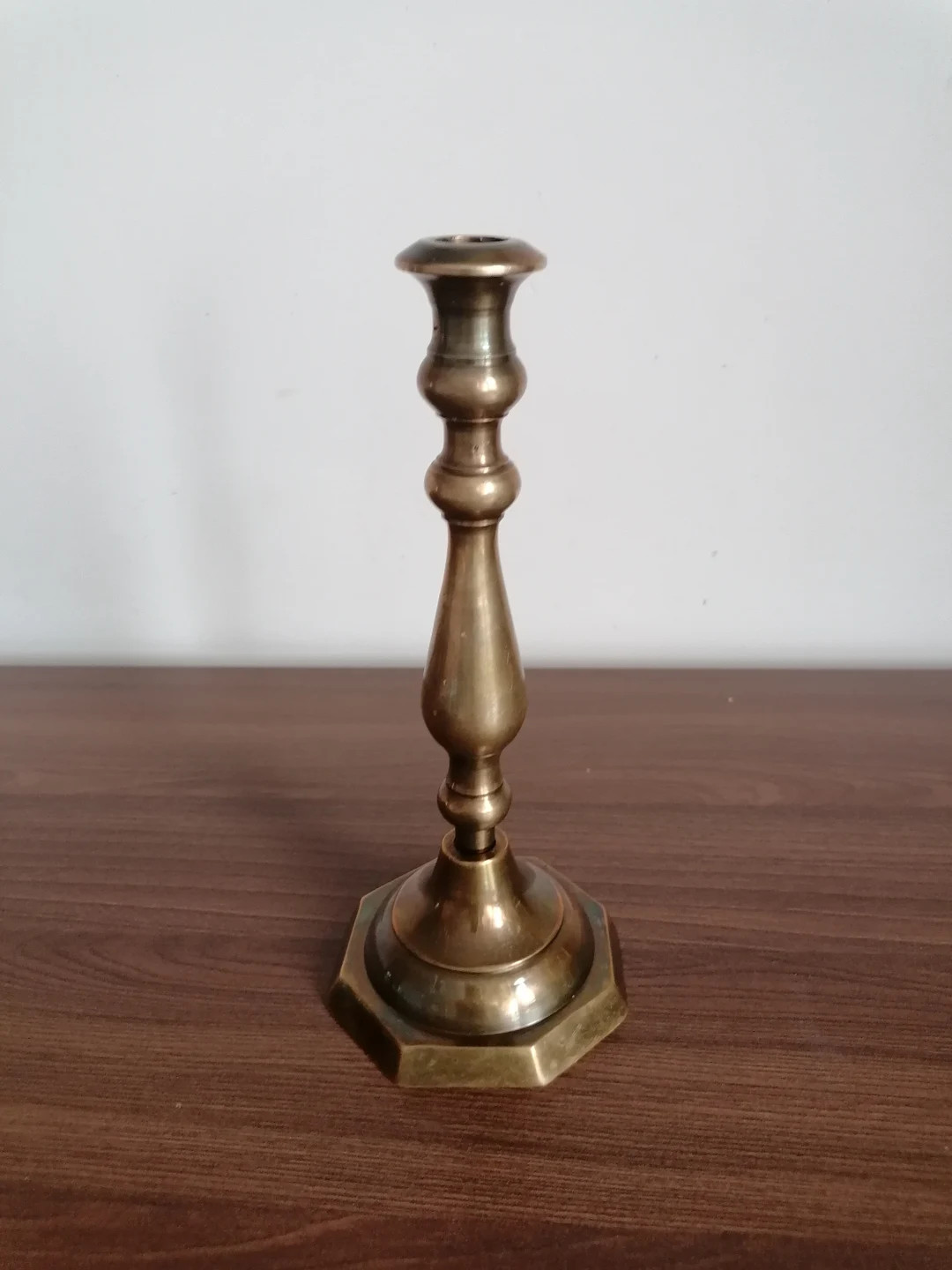 Vintage Brass Taper Candlestick Holder. Brass Candle Holder for Thin Candle - 0.6 Inches Candle D... | Etsy (US)