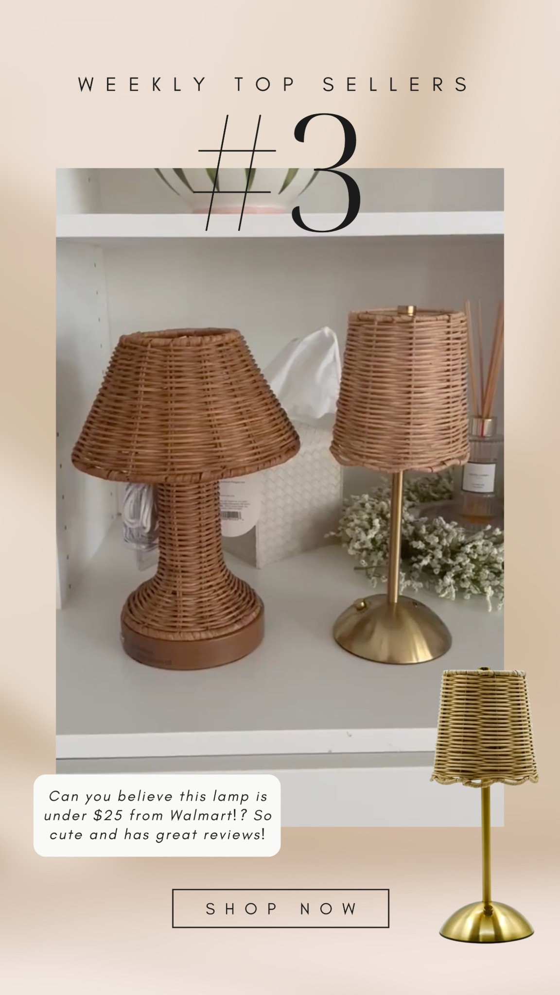 Cord free lamps! Love these for shelves!

#LTKSeasonal #LTKSaleAlert #LTKHome