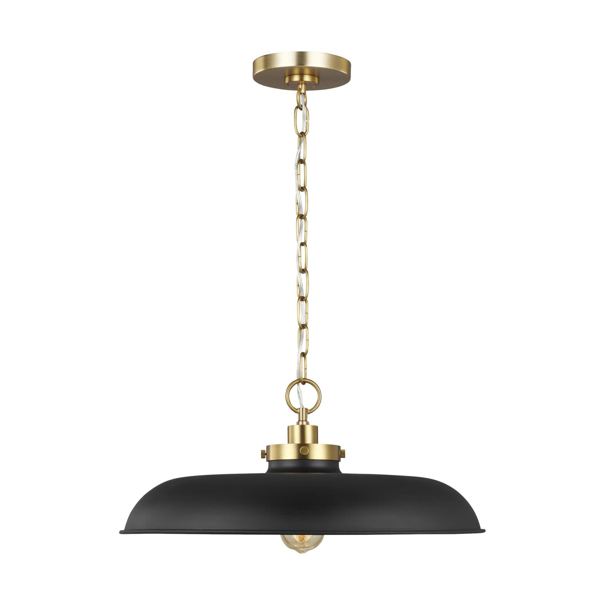 Visual Comfort Studio Collection Chapman & Myers Wellfleet 20 Inch Large Pendant | 1800 Lighting