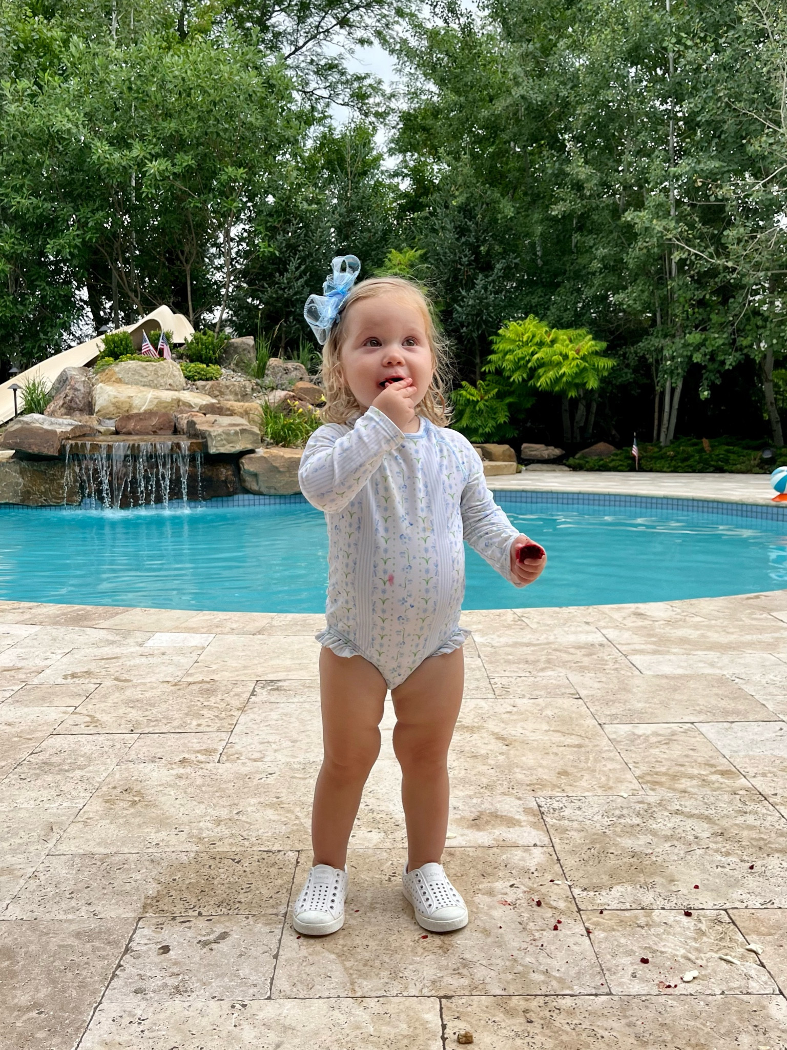 The cutest swim for babies and toddlers at the best prices! 

I am so pleased that these watercolor floral suits are back this year in updated prints! Available in a blue floral and a pink floral, with options for both boys and girls - the cutest matching sibling sets!!

We loved this rash guard one piece style last year so I didn’t have to worry about her getting burnt. And the print and ruffles are cute as can be! 

#LTKSeasonal #LTKkids #LTKswim