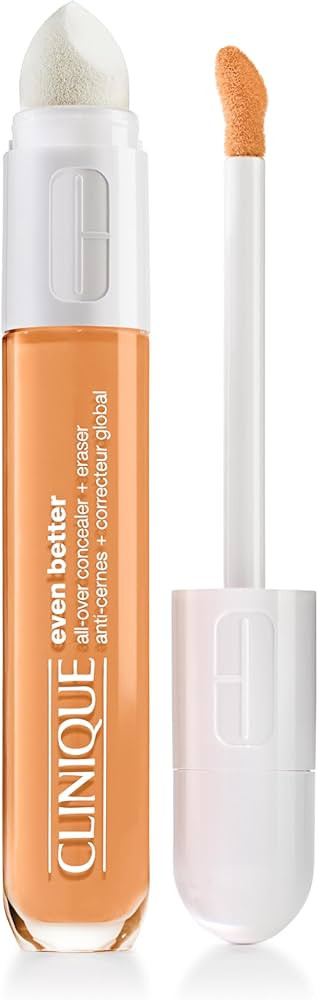 Clinique Even Better All-Over Full Coverage Concealer + Eraser For Dark Circles | Hydrating, Brig... | Amazon (US)