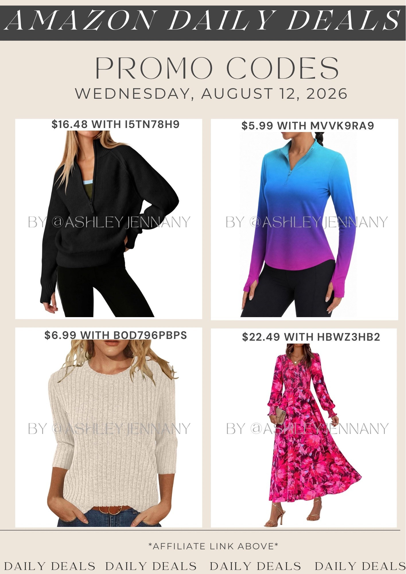 Amazon deals

#LTKSaleAlert #LTKMidsize #LTKSeasonal
