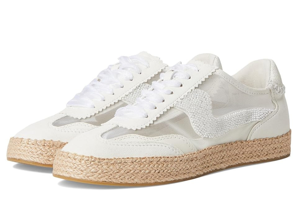 Dolce Vita Notice Espadrille Bead Women's Shoes White : 9 M, Leather | Zappos