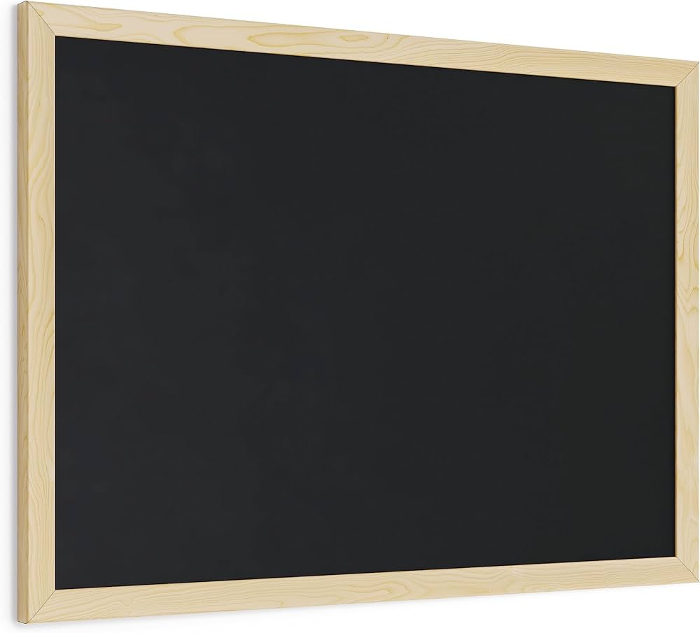 U Brands Chalkboard, 17 x 23 Inches, Birch Wood Frame (310U00-01) | Amazon (US)