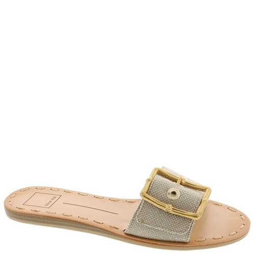 Dolce Vita Women's DASA Sandal, Light Gold Raffia, 9.5 | Amazon (US)