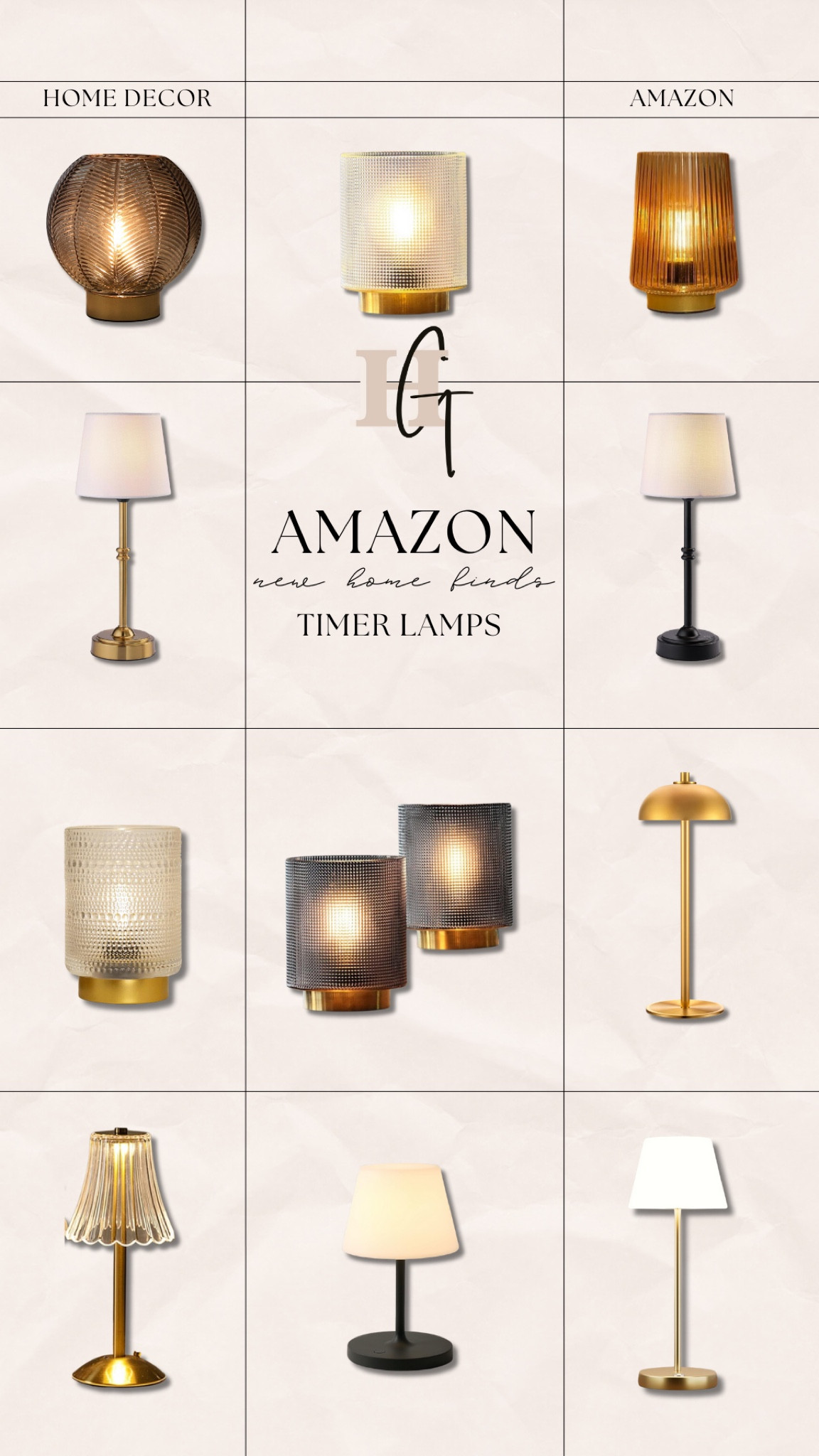 Some of my fave rechargeable lamps from Amazon 🤎✨💡 you can place them anywhere! They also have light bulbs so you can really make any lamp portable! 

Home finds / lamps / home decor / neutrals / Holley Gabrielle / cozy home 

#LTKFindsUnder50 #LTKFindsUnder100 #LTKHome